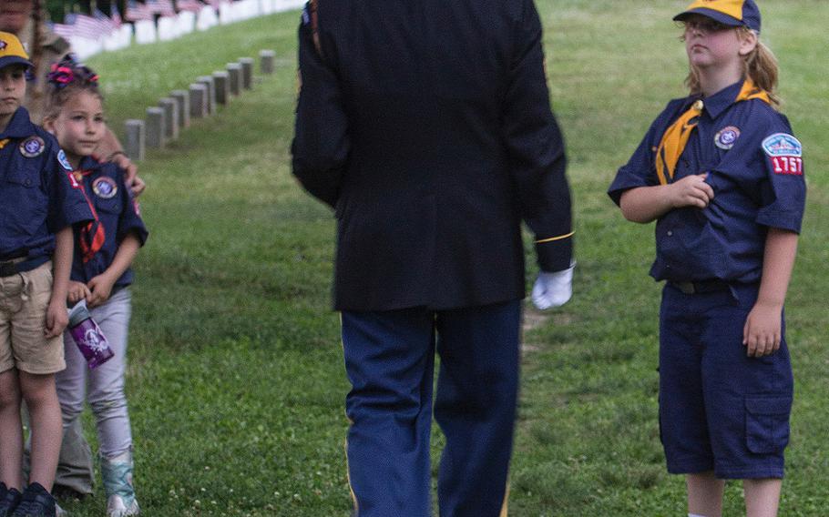 Stormshortened luminaria honors Civil War casualties at Fredericksburg